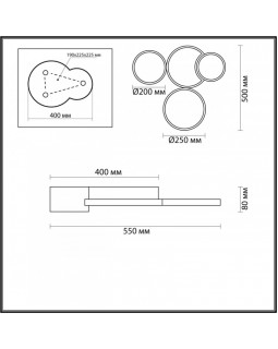 Накладной светильник LUMION 5255/64CL-foto2