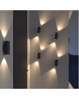 Светильник настенный Elektrostandard GIRA D LED (35127/D) черный-foto4