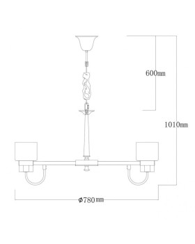 Подвесная люстра MW-Light 483015108-foto11
