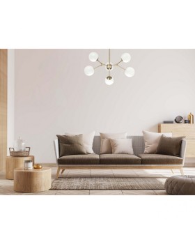 Люстра на штанге DeMarkt 306014006-foto12