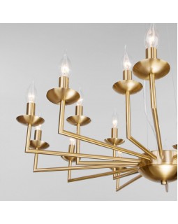 Подвесная люстра Eurosvet 60150/18 латунь-foto3