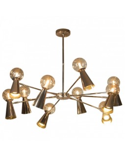 Люстра на штанге LOFT IT 10046/10 Gold-foto3