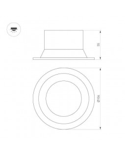 Светильник Downlight Arlight 035611-foto2