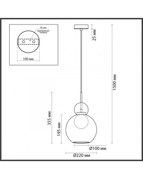 Подвесной светильник Odeon Light 5021/1-foto5