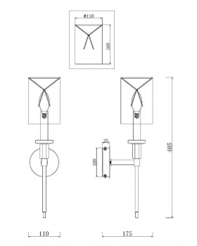 Бра Maytoni MOD148WL-01CH-foto6
