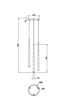 Подвесной светильник Maytoni MOD132PL-L28BK1-foto3