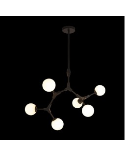 Люстра на штанге LOFT IT 10191/6 Black-foto2