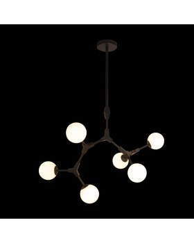 Люстра на штанге LOFT IT 10191/6 Black-foto2