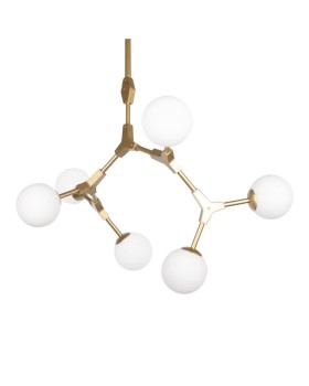 Люстра на штанге LOFT IT 10191/6 Gold-foto5