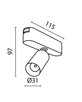 Светильник на шине Maytoni Technical TR103-1-5W4K-M-B-foto4