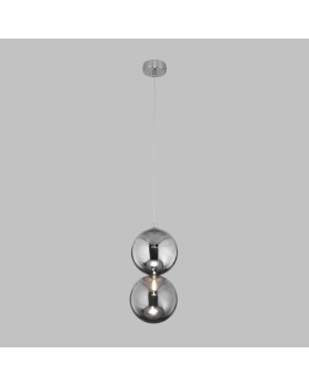 Подвесной светильник Eurosvet 50092/1 хром/дымчатый-foto2