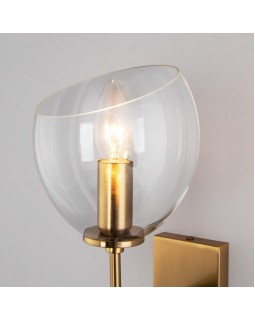 Бра Eurosvet 60130/1 латунь-foto5