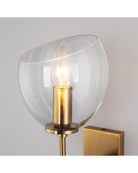 Бра Eurosvet 60130/1 латунь-foto5