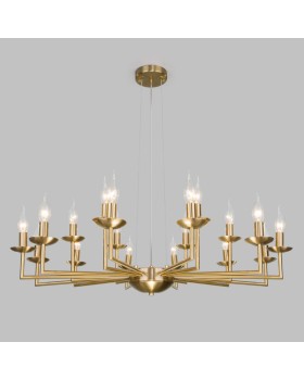 Подвесная люстра Eurosvet 60150/18 латунь-foto5