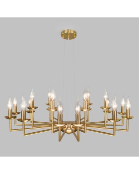 Подвесная люстра Eurosvet 60150/18 латунь-foto6