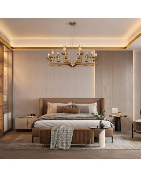 Подвесная люстра Eurosvet 60150/18 латунь-foto8