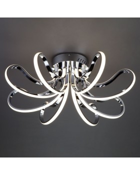 Накладной светильник Eurosvet 90079/8 хром-foto2