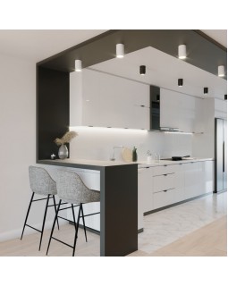 Накладной светильник Elektrostandard Cors 10W (25032/LED) чёрный-foto3