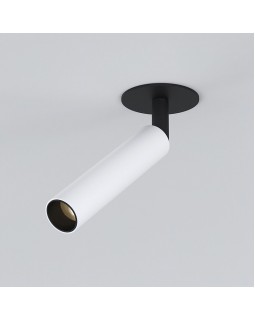Встраиваемый светильник Elektrostandard Diffe белый/черный 5W 4200K (25027/LED)
