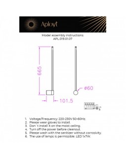 Бра APLOYT APL.019.01.07-foto15