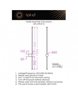 Бра APLOYT APL.019.01.12-foto15