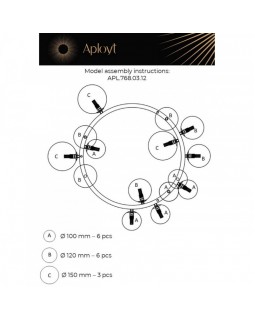 Подвесная люстра APLOYT APL.768.03.12-foto17
