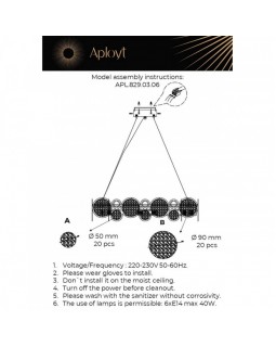 Подвесная люстра APLOYT APL.829.03.06-foto16
