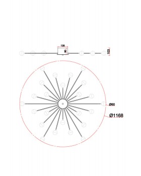 Накладная люстра Freya FR5242CL-24B-foto7