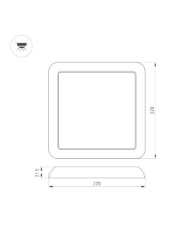 Встраиваемый светильник Arlight 034471-foto3