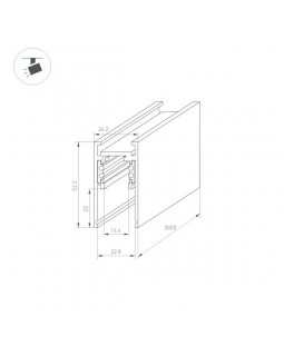 Шинопровод Arlight 033633-foto2