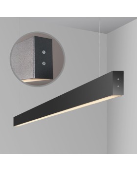 Линейный светильник Elektrostandard 103см 40W 6500K черная шагрень (101-200-40-103)-foto4