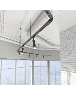 Коннектор Elektrostandard TRC-1-1-FLEX-BK / Гибкий коннектор для однофазного шинопрово-foto2