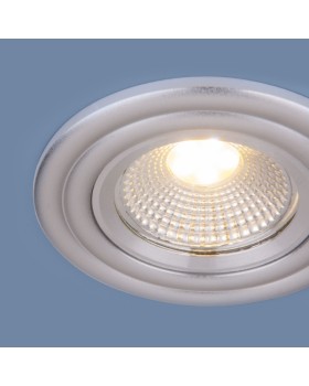 Встраиваемый светильник Elektrostandard 9902 LED 3W COB SL серебро-foto3