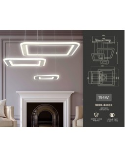 Каскадная люстра Ambrella Light FA4329-foto2