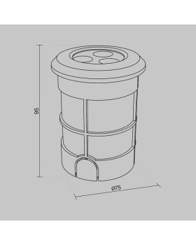 Тротуарный светильник Maytoni O044DL-L3S3K-foto7