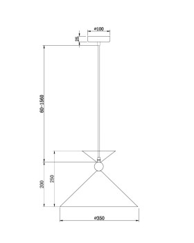 Подвесной светильник Freya FR5392PL-01W1-foto2