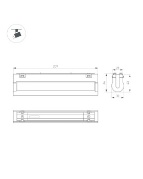 Светильник на шине Arlight 044427-foto2