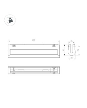 Светильник на шине Arlight 044450-foto2