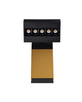 Бра ITALLINE FOCUS COLD black/gold/bl-foto2