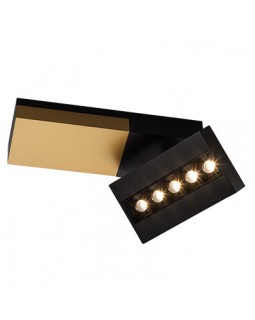 Бра ITALLINE FOCUS COLD black/gold/bl-foto3