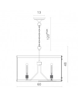Подвесная люстра Divinare 8110/03 SP-4-foto5