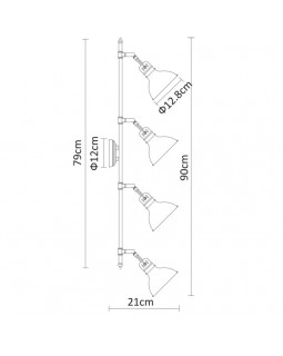 Спот ARTE Lamp A1102PL-4AB-foto4