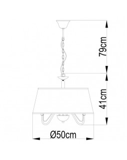 Подвесная люстра ARTE Lamp A1150SP-5CC-foto5