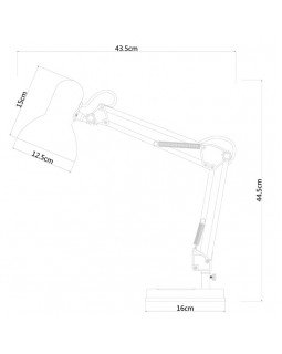 Настольная лампа ARTE Lamp A1330LT-1WH-foto2