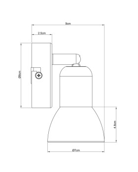 Спот ARTE Lamp A3115AP-1SS-foto4
