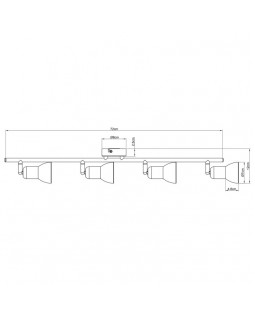 Спот ARTE Lamp A3115PL-4SS-foto4
