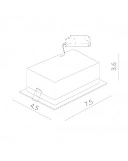 Встраиваемый светильник ARTE Lamp A3153PL-2BK-foto3