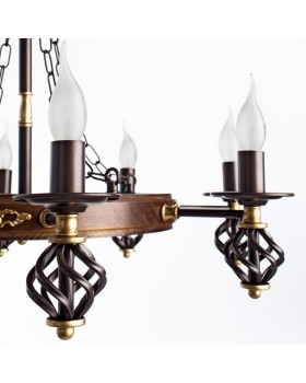Подвесная люстра ARTE Lamp A4550LM-8CK-foto3