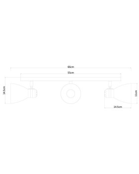 Спот ARTE Lamp A5049PL-3WH-foto4