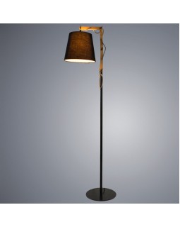 Торшер ARTE Lamp A5700PN-1BK-foto2